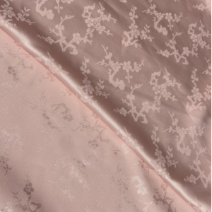 Satin Jacquard Fabric for Women Clothes