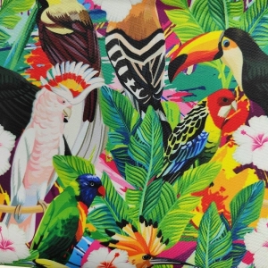 Polyester Oxford Sublimation Printed Waterproof Abrasion Resistant Mats Fabric