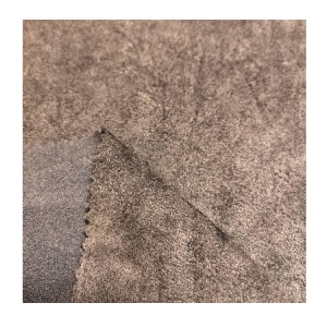 Multi-color Warp Knit 100% Polyester Suede Fabric