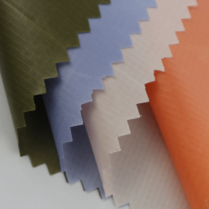 Polyester Ripstop Water Repellent Fabric for Jacket