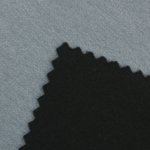 70D Nylon 4-Way Stretch Fabric Laminated with 30D Black Single-Side Knitted Fabr